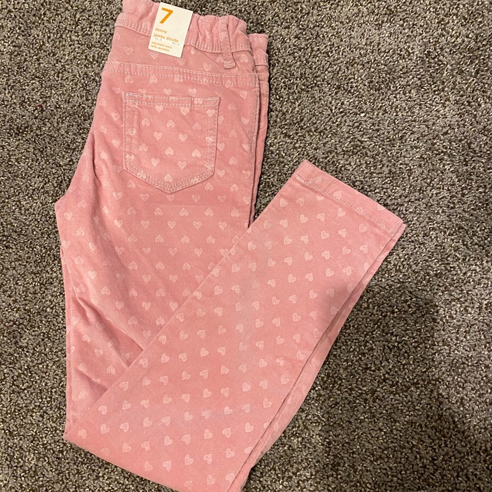 New girls size 7 pants